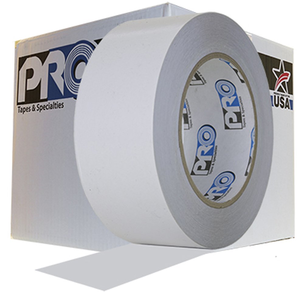 Case of 24-2 Inch White Pro Gaffer Gaffers Tape - 55 yd Rolls