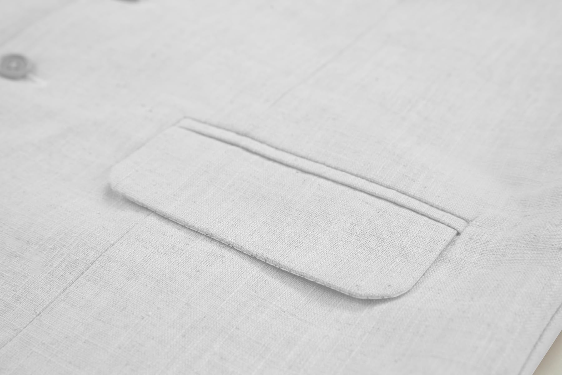 Chaleco de lino de verano para hombre, corte regular, traje clásico, chaleco para bodas y fiestas (blanco, XXL), Blanco, XXL