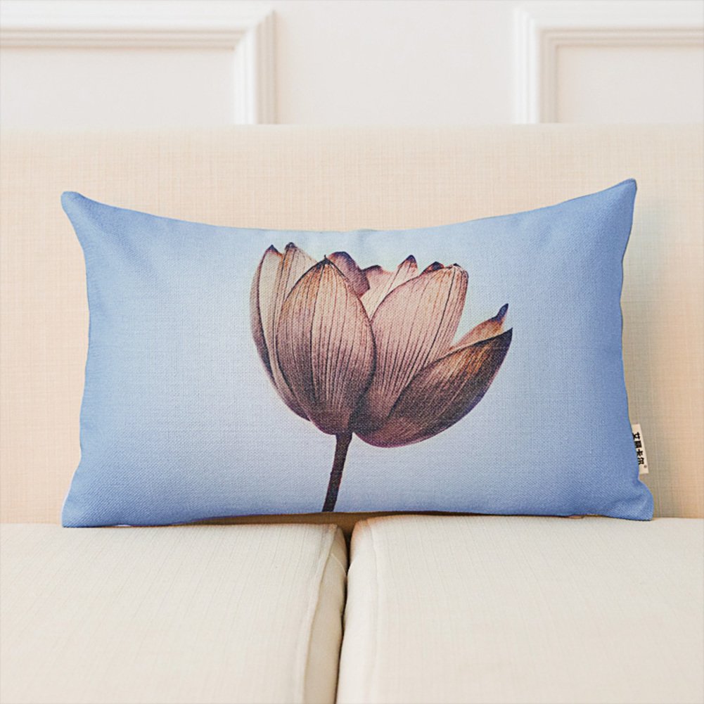 Coussin style chinois moderne pour soulager le dos sur le canape oreiller 30x50
