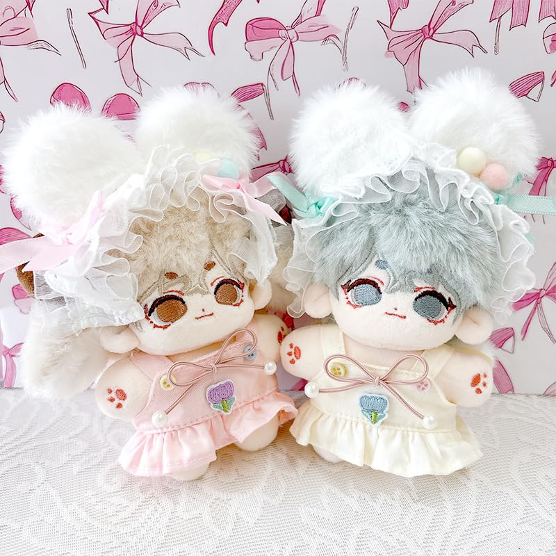 める様 ぬい服 ふわふわ 猫耳お座りWhiteにじぱぺいつぬいちびぐるみ16cm Amazon.co.jp: ぬい服 20cm ぬいぐるみ 着ぐるみ おすわり にじ