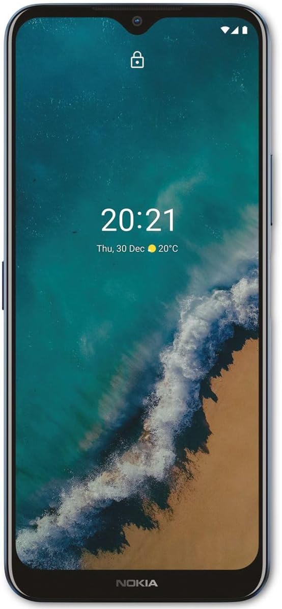 Nokia G50 Dual-SIM 128GB ROM + 4GB RAM (GSM Only | No CDMA) Factory Unlocked 5G Smartphone (Ocean Blue) - International Version