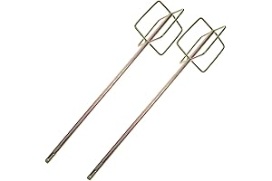 Essential 2Pcs Paint and Mixer Drill Attachment: Your Go-to Mixer for Professional-Grade Results