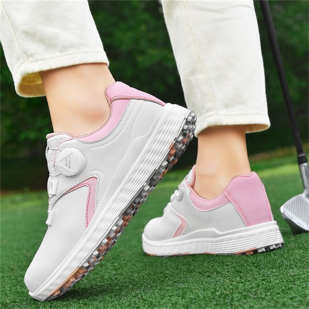 Zapatillas De Golf para Mujer, Deportivas Sin Clavos, Calzado De Entrenamiento para Golf, Zapatillas para Jugar Al Golf