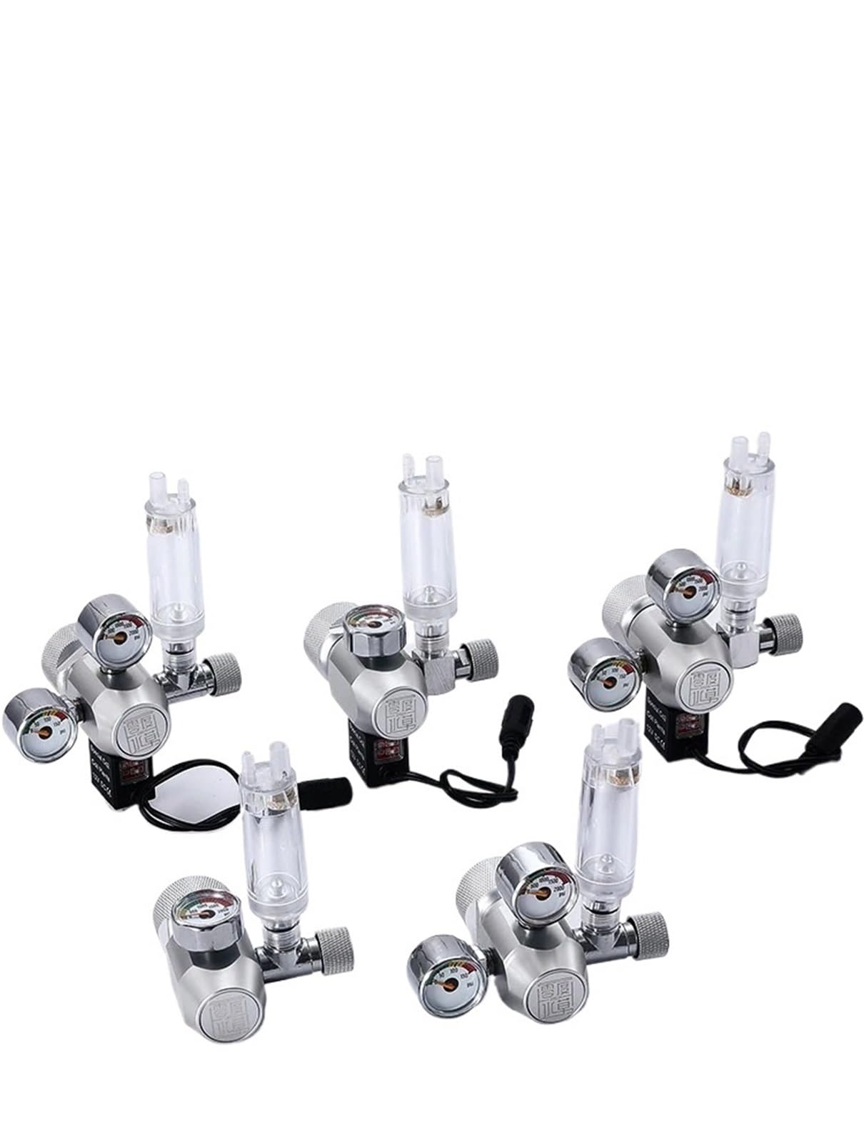 Régulateur de CO2 aquarium avec compteur de bulles précis et vanne