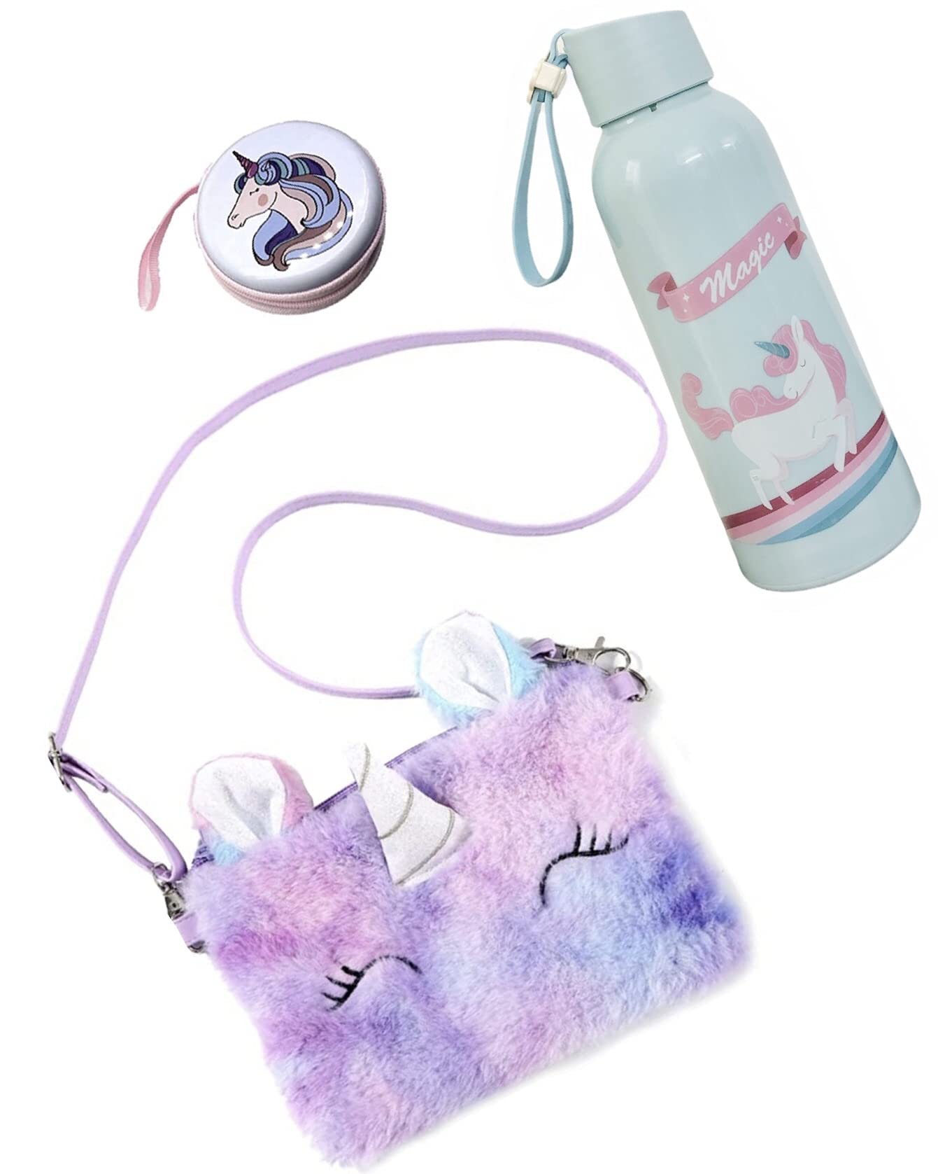 Le Delite Kids Baby Girls Handbag, Sling Bag, Coin Purses, Gift, Cute Bags Unicorn bag (DOLL) (Multicolor) (B0969CFDW7) Amazon Price History, Amazon Price Tracker
