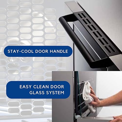 Miniatura 5 de Moffat E23M3 horno de convección de acero inoxidable de 24 pulgadas eléctrico de tamaño medio 1 cubierta 208v601-ph