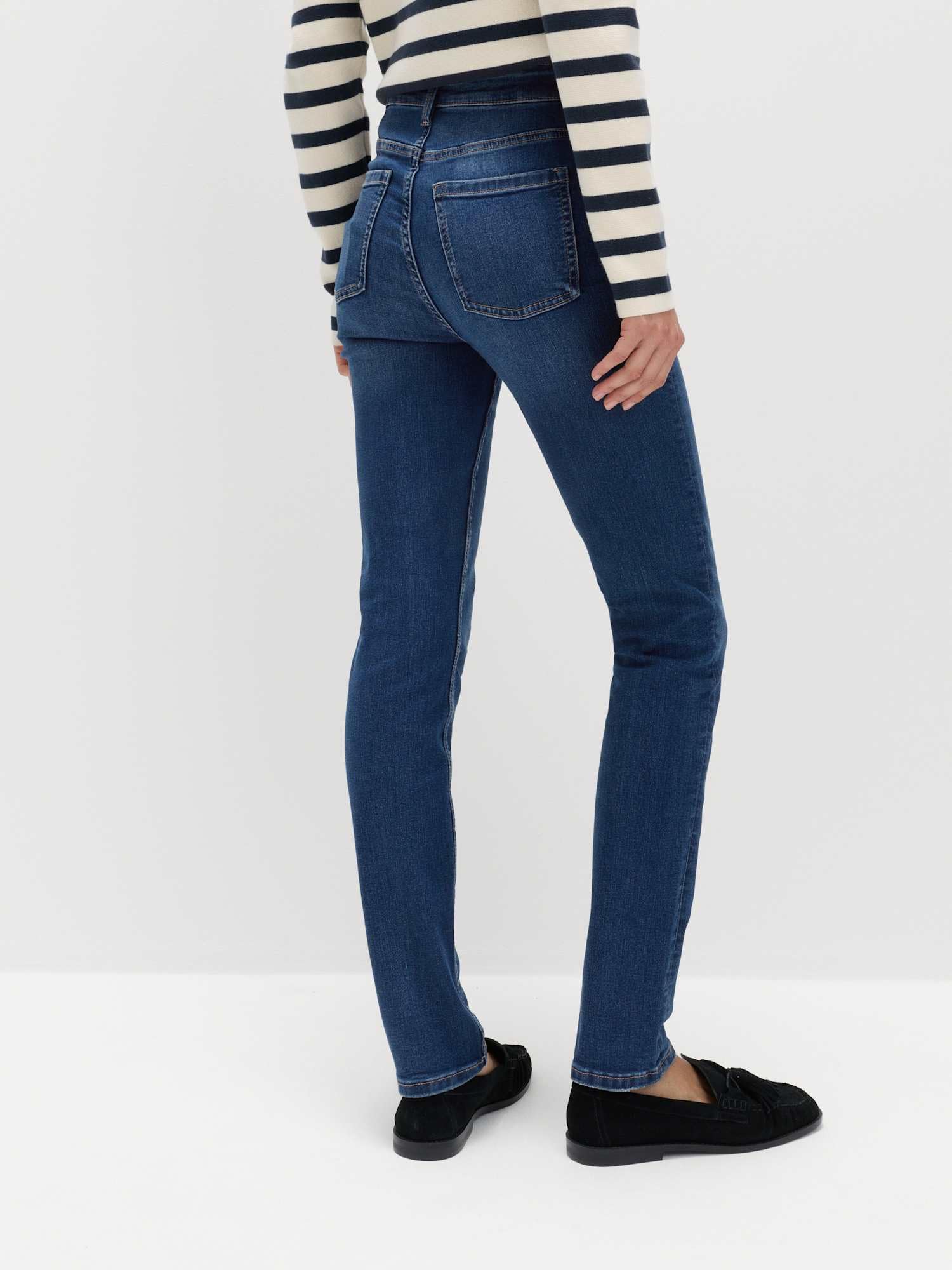 Marks & Spencer Jean Lily Coupe Slim Femme, avec Stretch