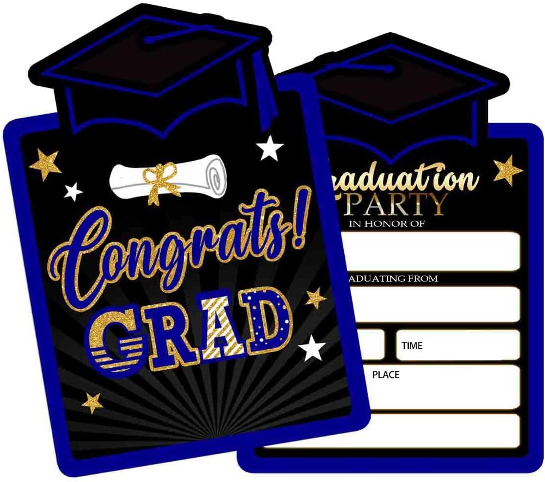 SHLINCO Invitations for Graduation Party with Envelopes Graduation Invitations 2025 With Envelopes