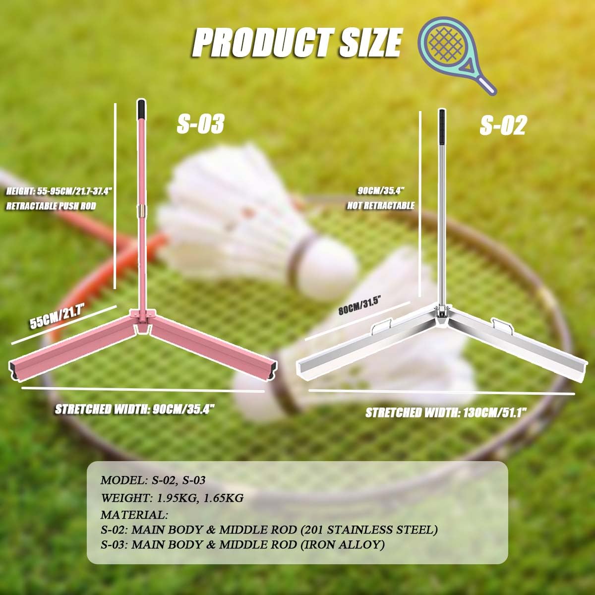 Raccoglitore per volano da badminton con ruote silenziose, spazzatrice leggera e portatile per una conservazione rapida, ideale per una rapida pulizia del badminton