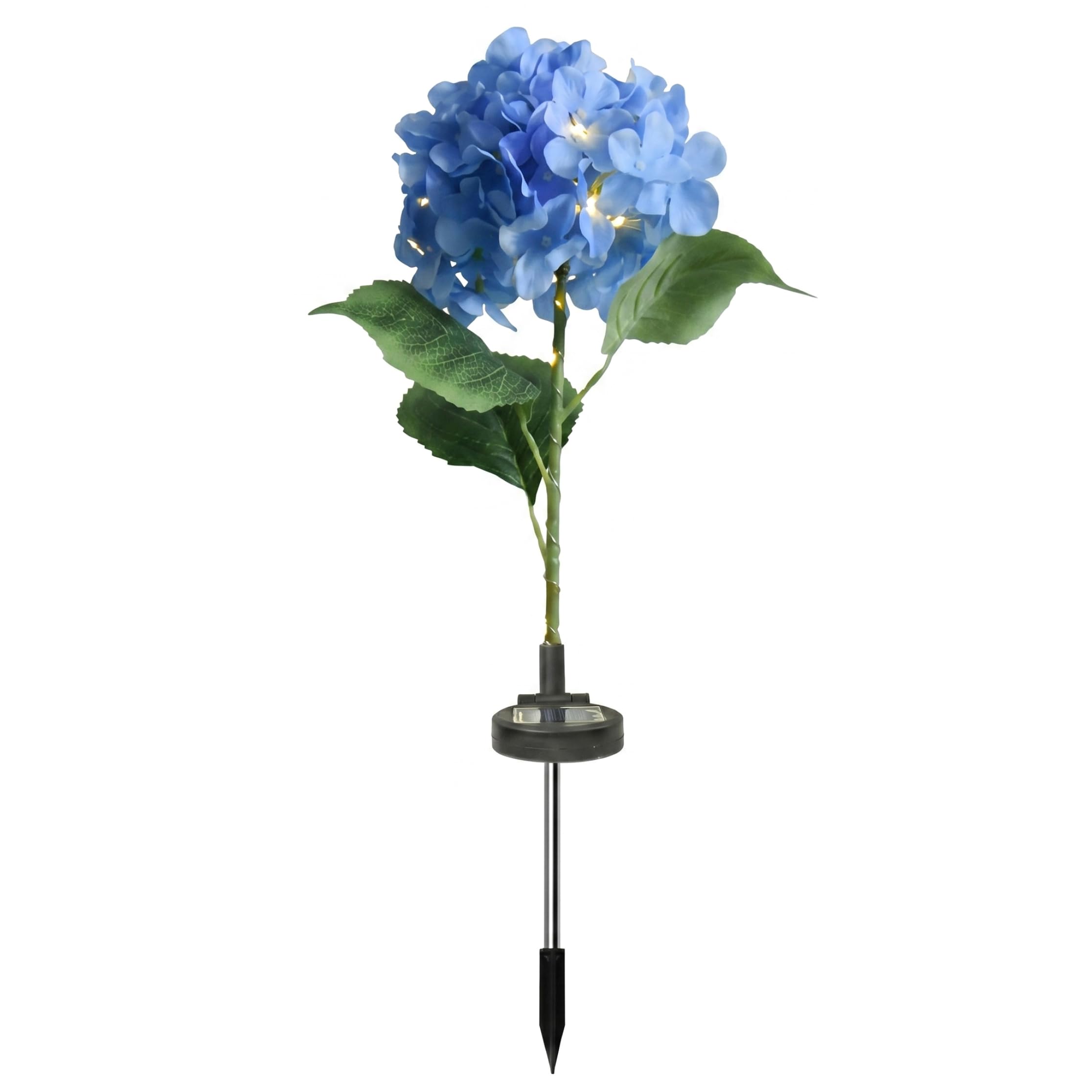Ngbbby Solar Flower Lights, Fairy Hydrangea Lights, Solar Garden for Outside, Outdoor for Yard, Blue