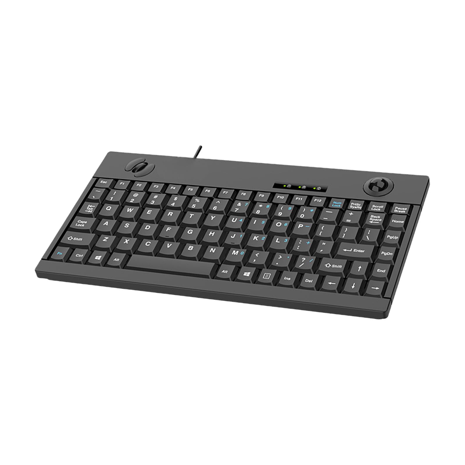 88Key Computer Keyboards Integrated Opticals Trackball Function Waterproof USB Wireds For Office And Industrial Use Waterproof Keyboards For Industrial PCs
