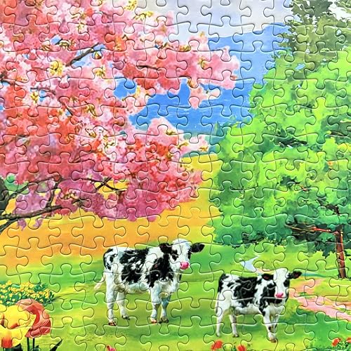 Puzzle de 500 Piezas para Adultos - Puzzle de Rompecabezas - Escena de Granja miniatura 4
