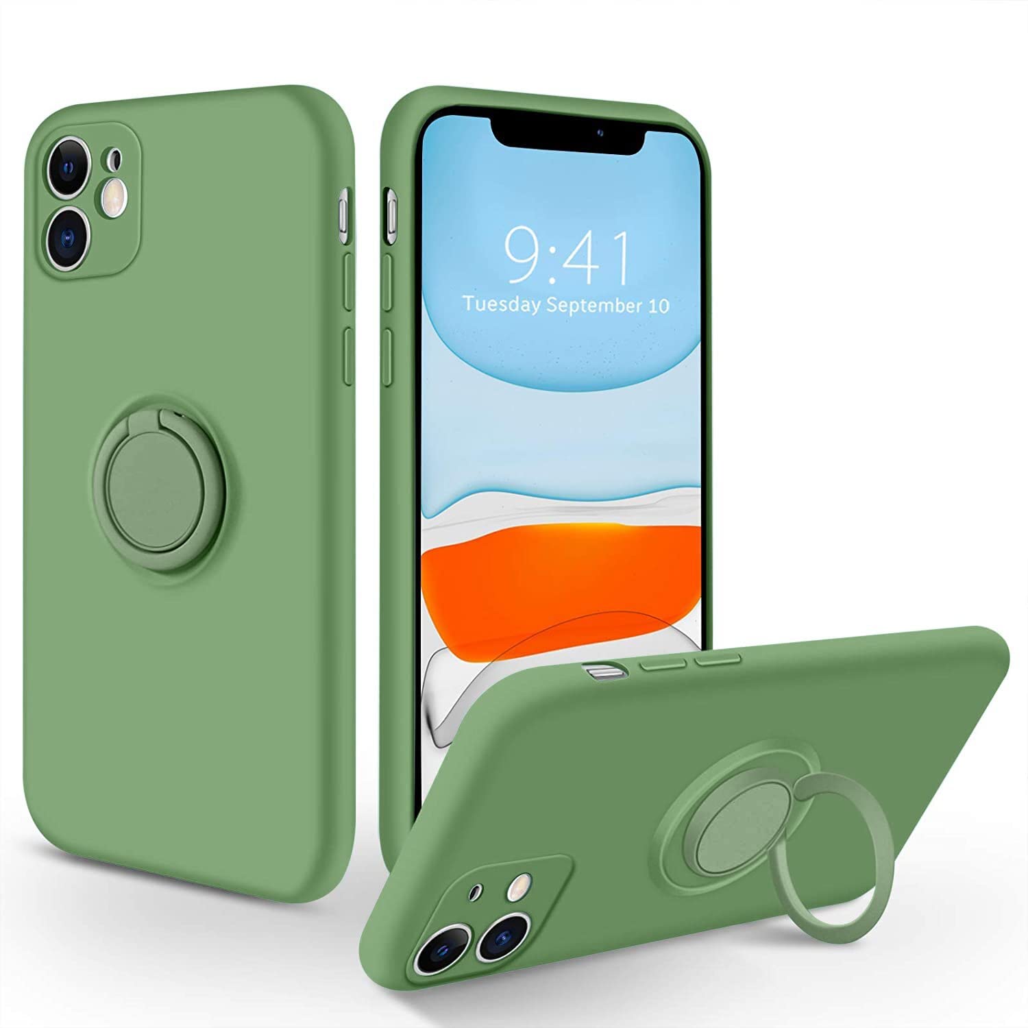 Custodia Yoedge Per Xiaomi Redmi Note 10 Pro 5G – Cover Con Anello Portadita E Supporto Magnetico Per Auto – Antiurto In Silicone TPU – 360° – Blu - 6