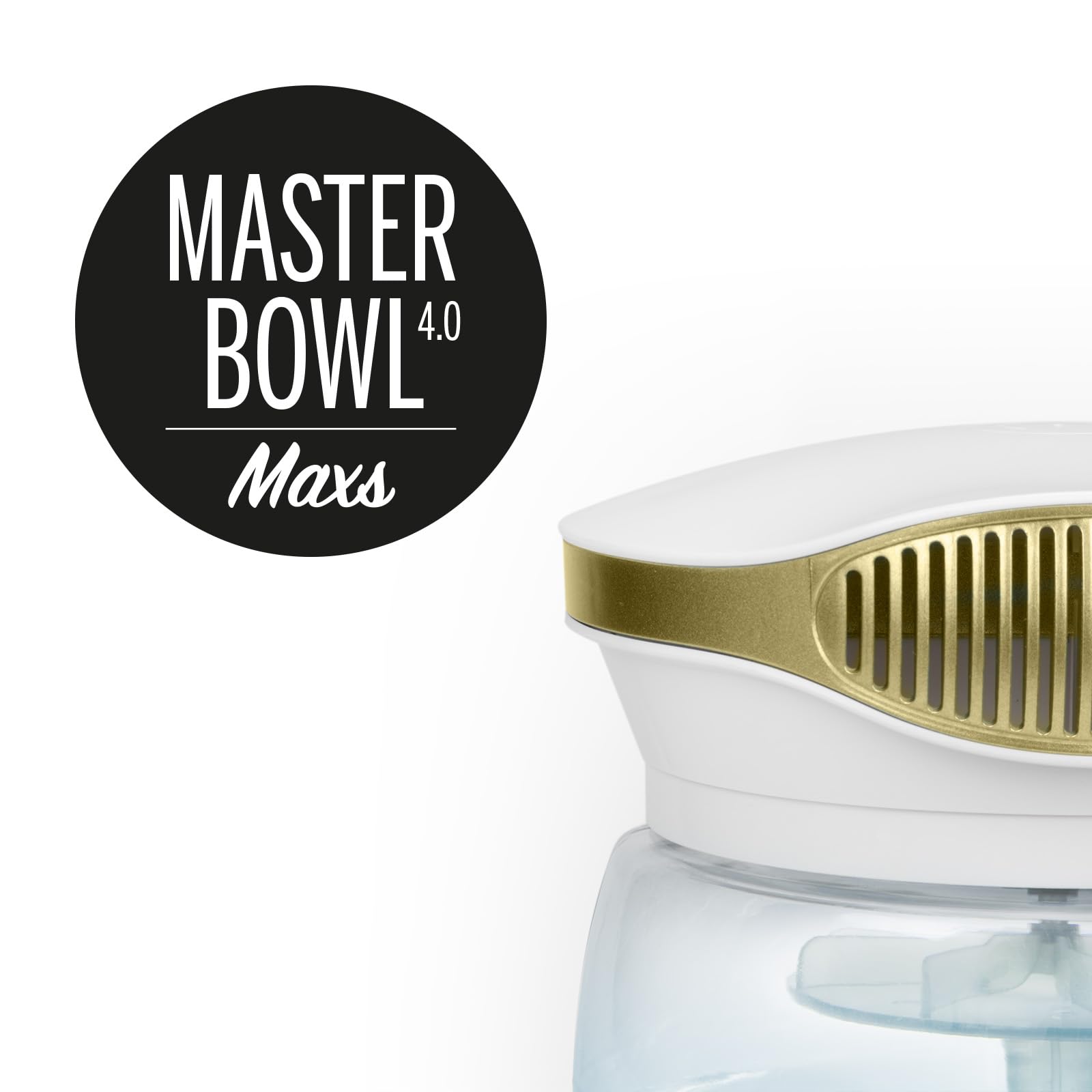 winwinCLEAN® SET: MASTER Bowl + 4x100ml veganes Raumluftdeo I Luftreiniger | Air Purifier mit Wasserfilter entfernt Schadstoffe Pollen Staub Tierhaare Schimmel | Ideal für Allergiker & Asthmatiker