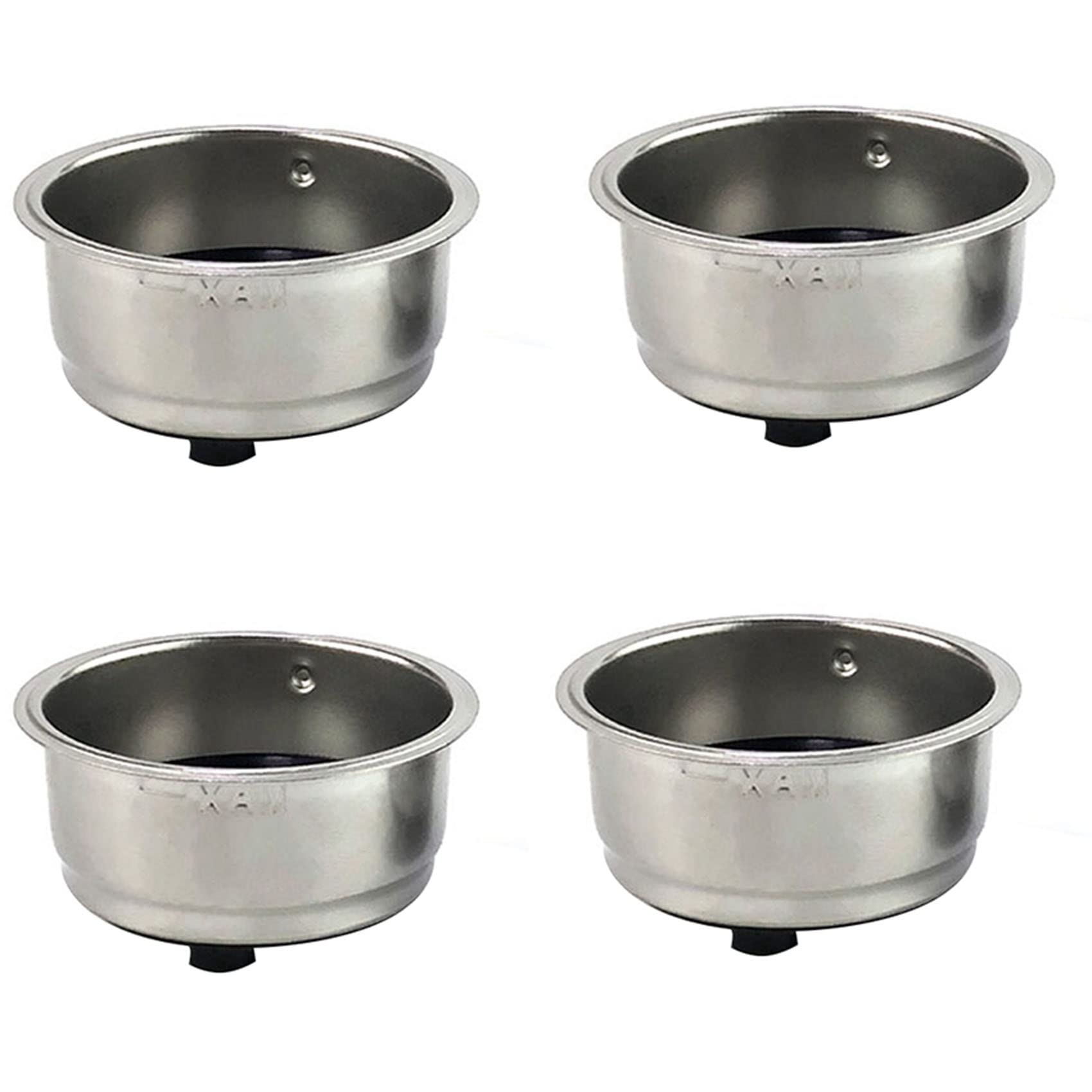 Hndhbfgrt 4X Friendly Detachable Stainless Steel Coffee Filter Basket Strainer Coffee Machine Accessories(Double Cup)