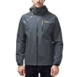Mens Lightweight Waterproof Jacket Windproof Rain Hooded jackets for Running Hiking Cycling Travel M-7XL