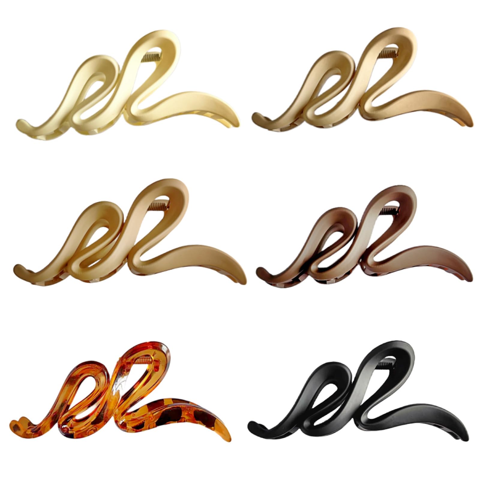 6 pinzas para el pelo de flores antideslizantes mate para mujer, lindas pinzas para el pelo, clip de flores hawaianas, pinzas grandes de plumeria, pinzas para el cabello de sujeción fuerte, accesorios
