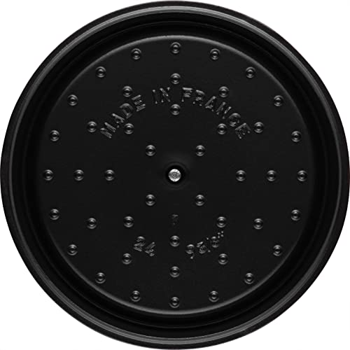 Image of Staub Cast Iron 5-qt Tall Cocotte - Grenadine, Made in France