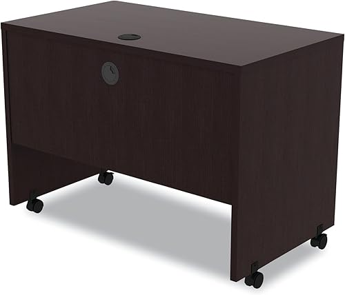 Miniatura 5 de Alera ALE Valencia Series - Escritorio móvil para estación de trabajo, 41 38 x 23 58 x 29 78, color espresso