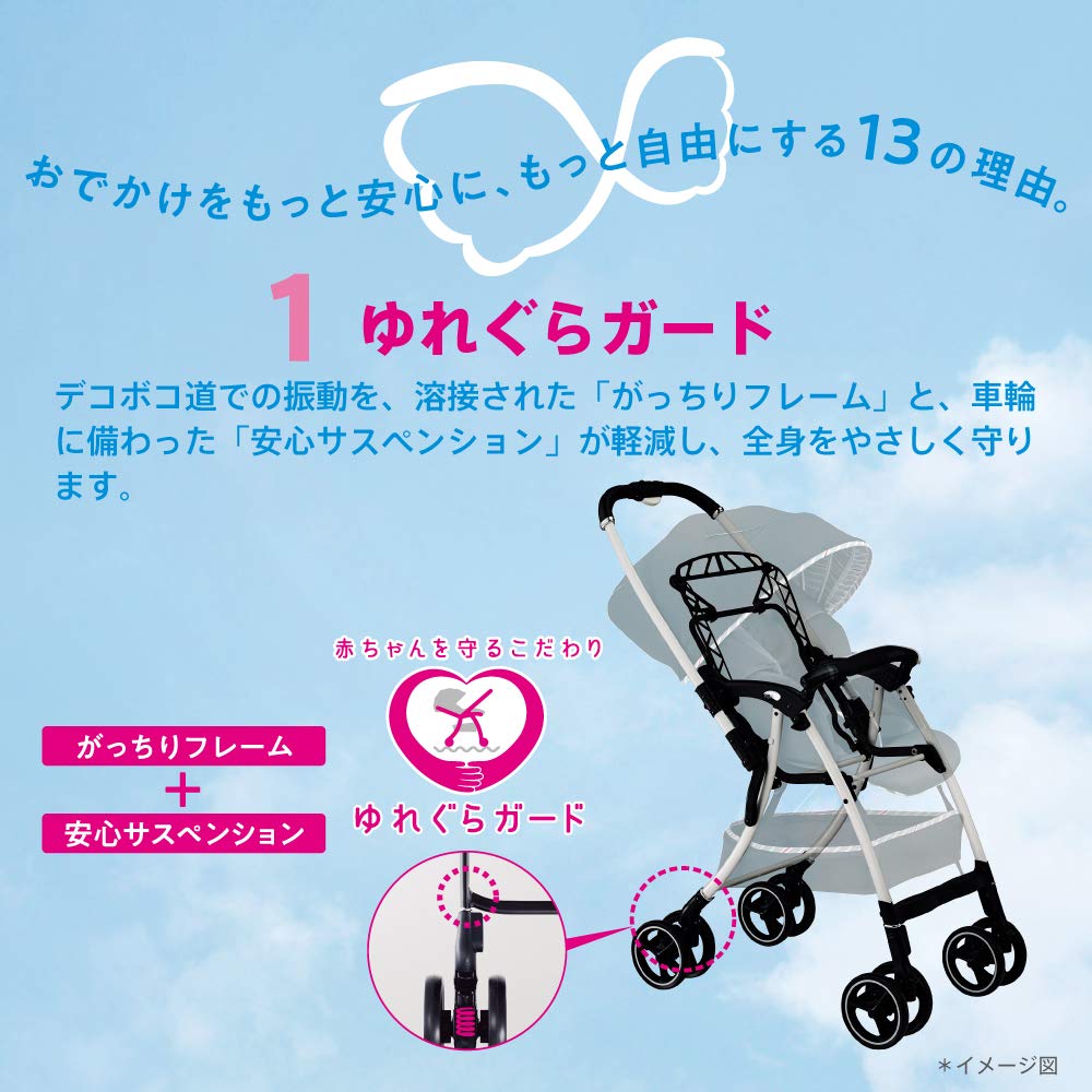 Amazon.co.jp: Aprica(アップリカ) A型ベビーカー ラクーナエアー AC 1 