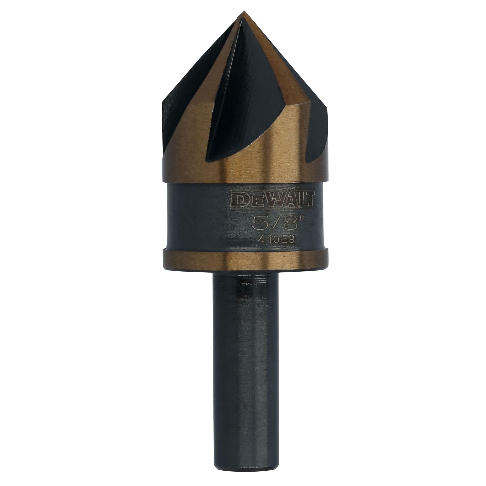 DEWALT 5/8 in. Countersink Drill Bit, Black and Gold High-Speed