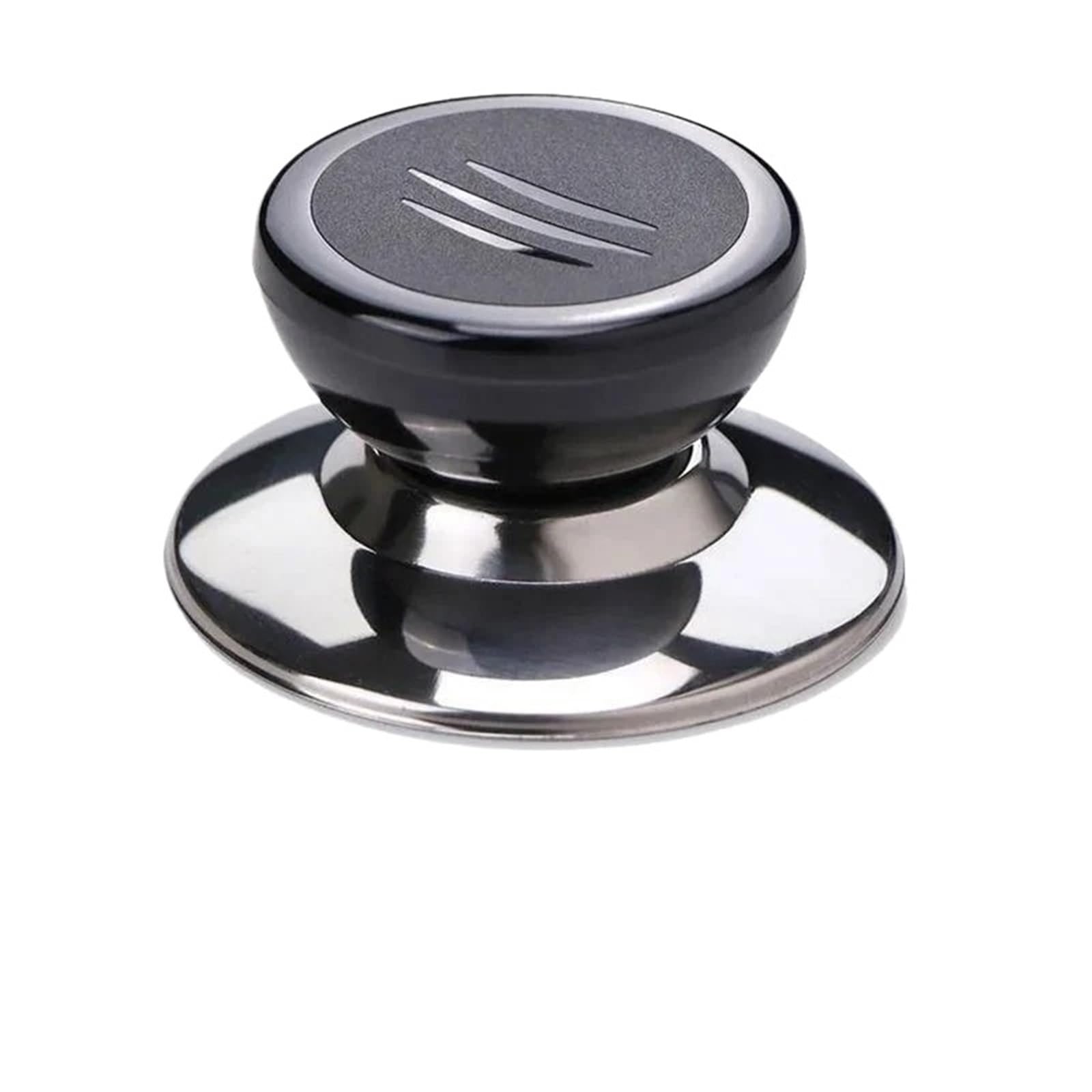 Wlihdb Black 3Pcs Kitchen Handle Cookware Knob Cover For Pot Lid