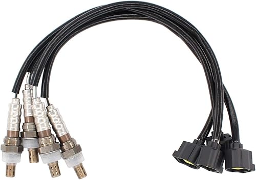 Miniatura 4 de NewYall Paquete de 4 sensores de oxígeno O2 para Chrysler 300 Sebring 200 Dodge Charger Durango Dakota Ram Nitro Jeep Commander Wrangler Compass