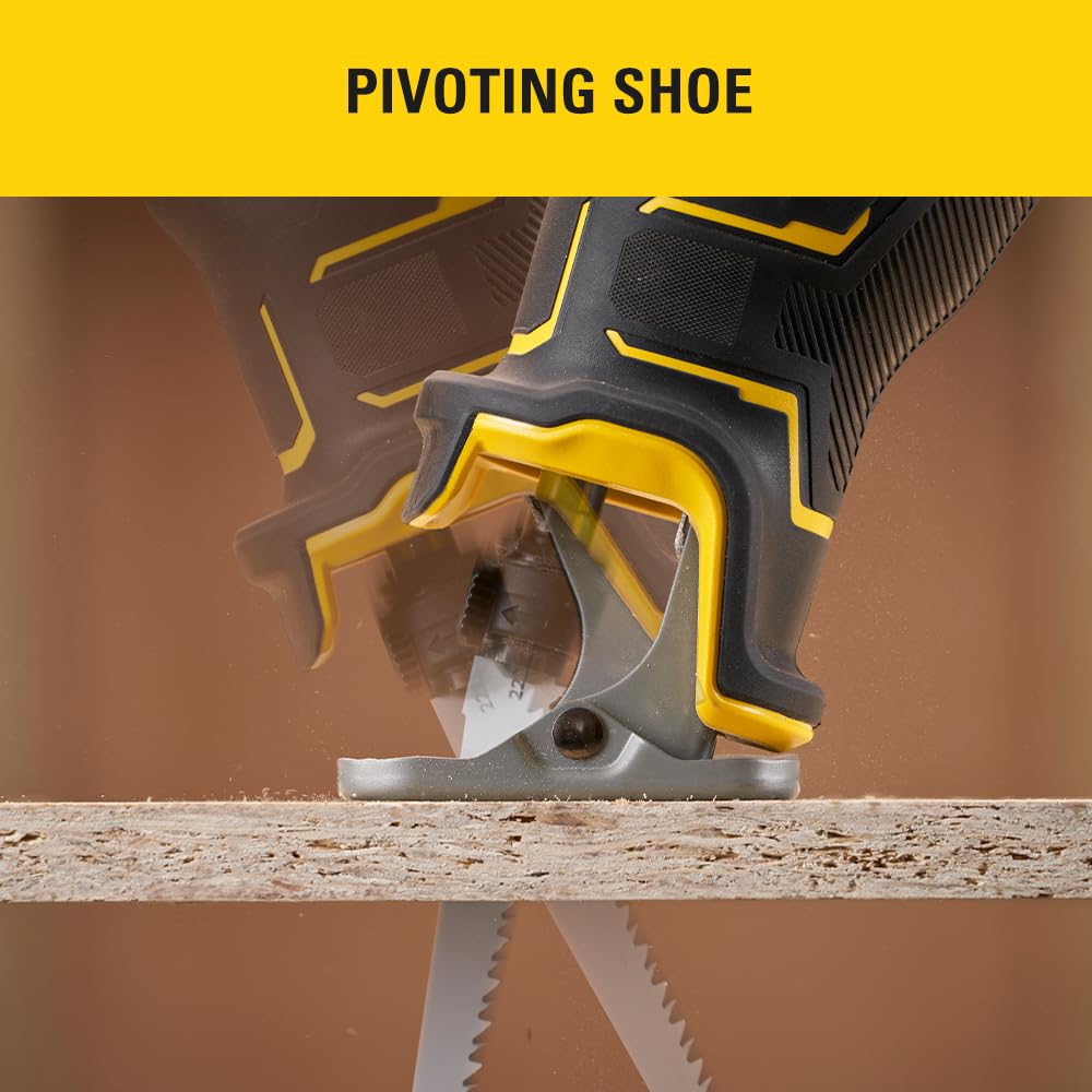 STANLEY FATMAX V20 Sierra Recíproca Inalámbrica Sin Escobillas, Sin Batería ni Cargador, 18V
