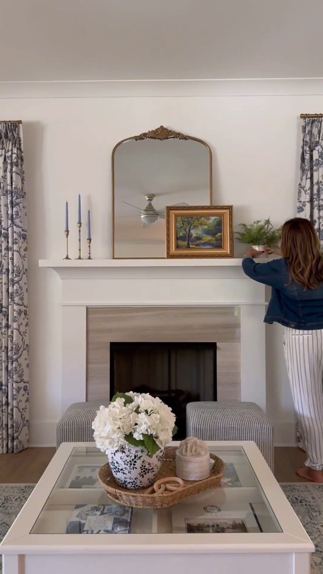 Amazon.com: Wiserset Arched Antique Wall Mirror, 22