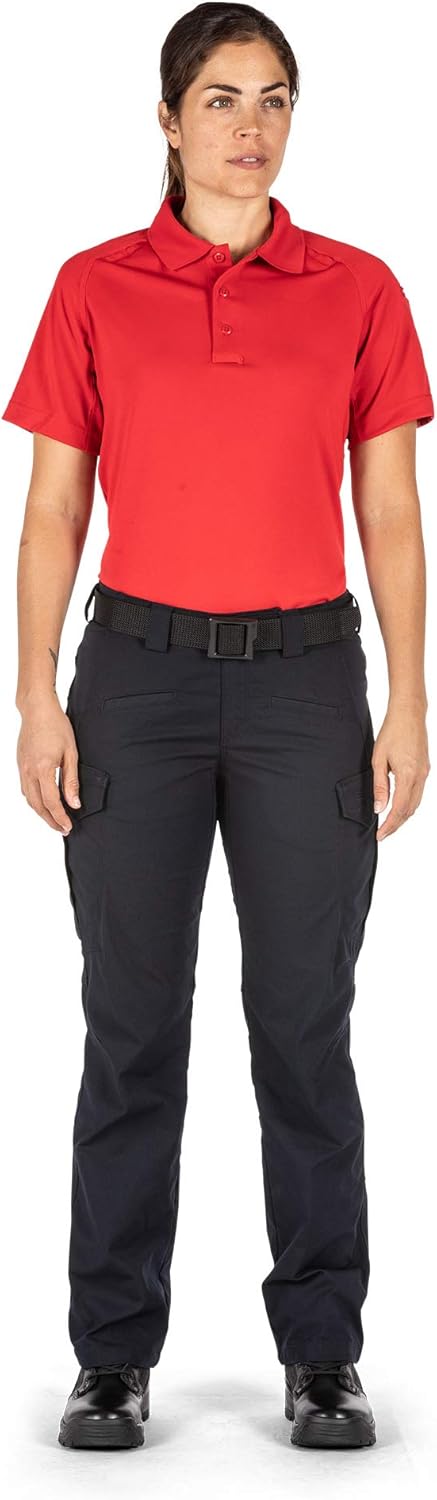 5.11 Tactical Women’s Icon Cargo Pants, Professional Work Pant with Stretch Ripstop Comfort, Water Resistant, Style 64447ABR