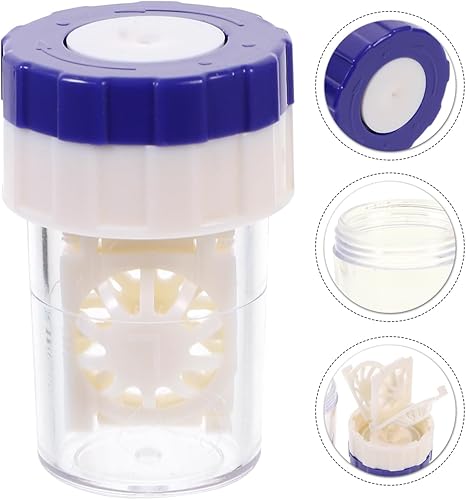 Miniatura 8 de EXCEART Limpiador de lentes de contacto - Máquina de limpieza manual de lentes de contacto Cuidado diario Lentes de limpieza rápida Herramienta de