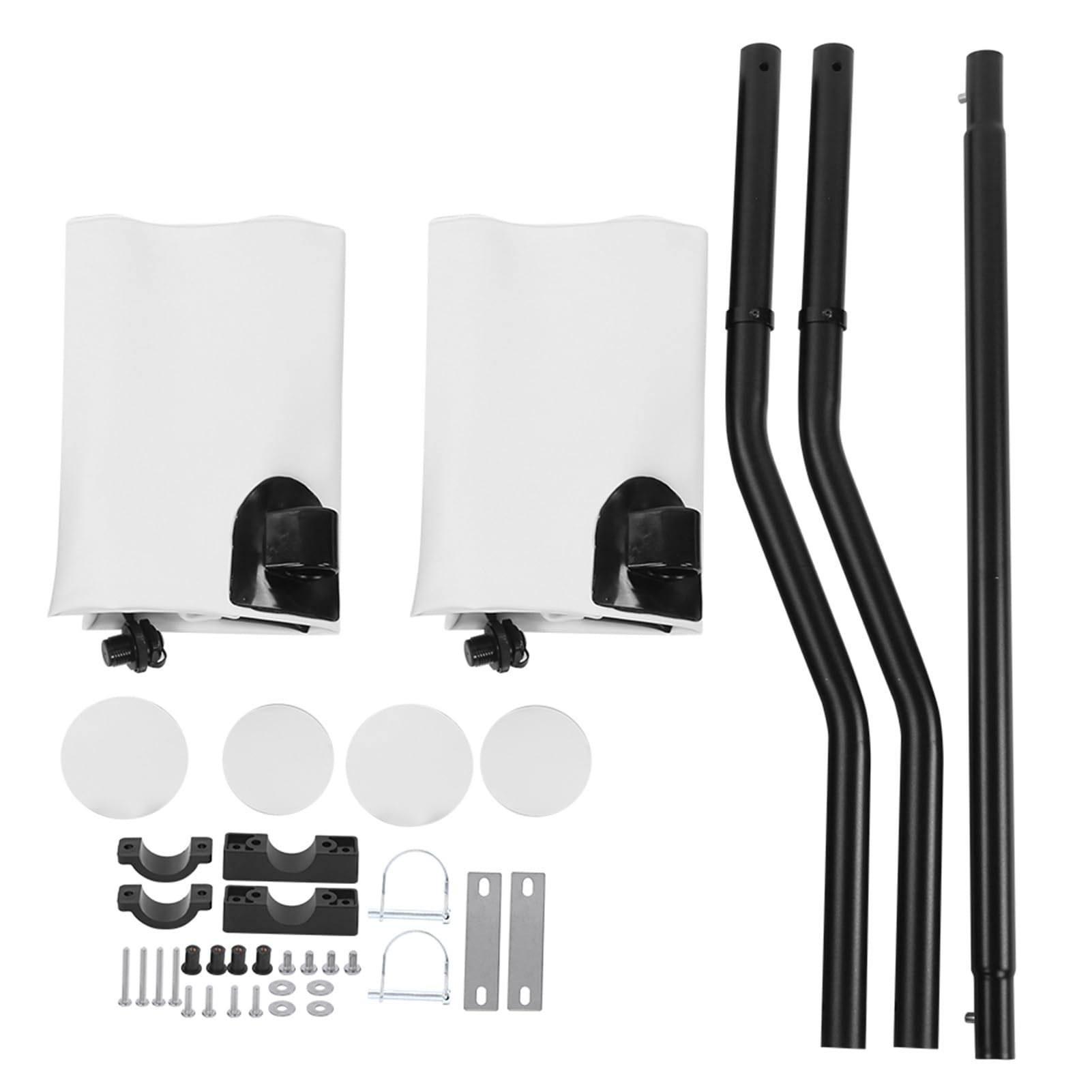 Accessoires de canoë en PVC - Kit stabilisateur gonflable pour kayak et rameur - Pour une utilisation facile