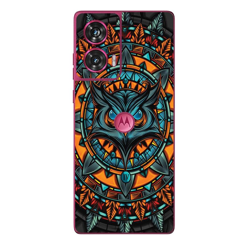 FCS Printed Designer Vinyl Mobile Back Skin Sticker for Motorola Moto Edge 50 Fusion| Protects Against Dust, Precision-Fit, Vinyl, Bubble-Free Installation- (DZ-9)