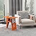 Sofa Stół Stół Metalowe Stoły Końcowe Mały Stolik Kawy Proste Nowoczesne Regał Książki Regałowe Rack Moda Creative meble(Color:Pomarańczowy)