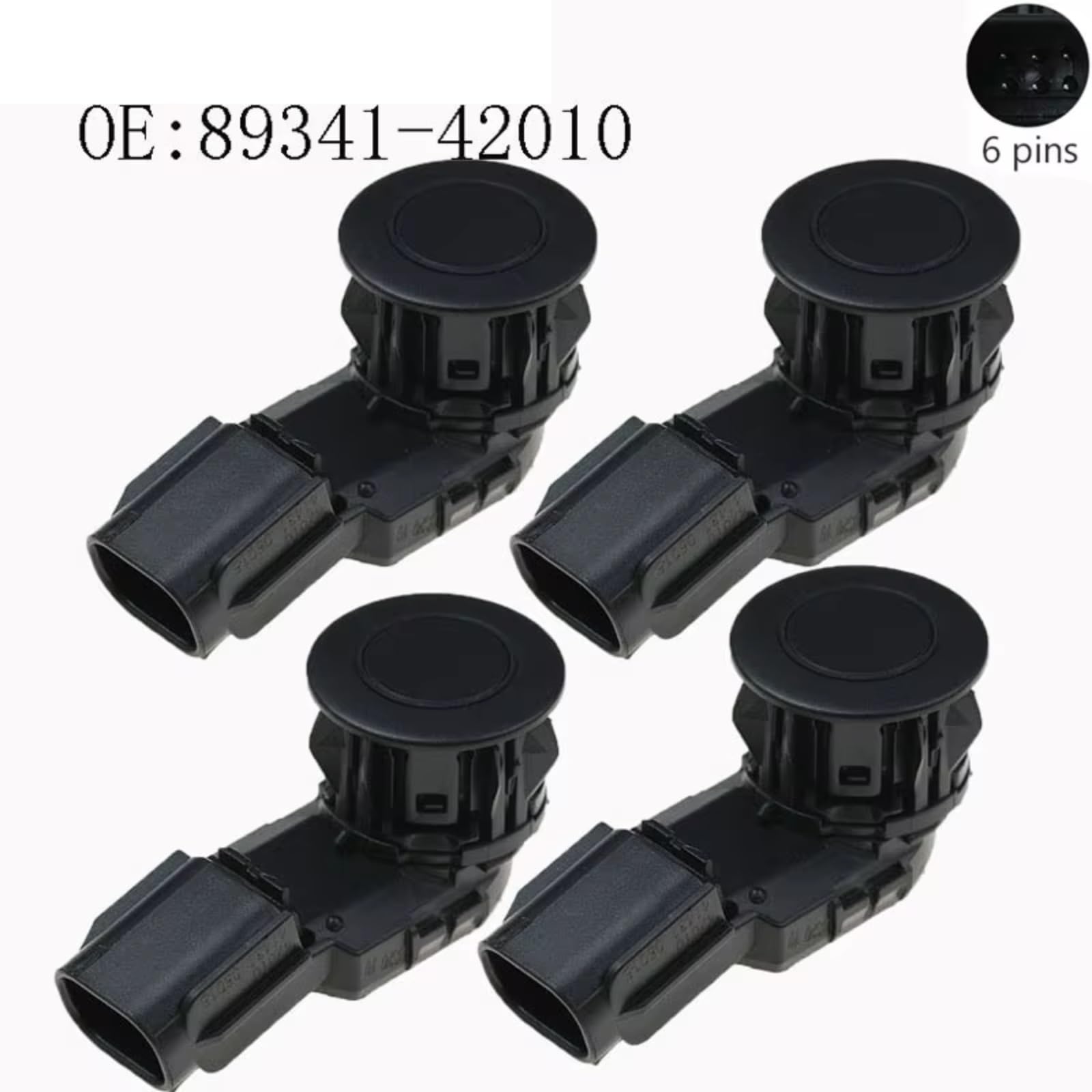 PDC Sensore parcheggio Per Toyota Per RAV4 2013 2014 2015 PDC | Accessori per sonar posteriore per sensore di parcheggio PDC 8934142010(4PCS)