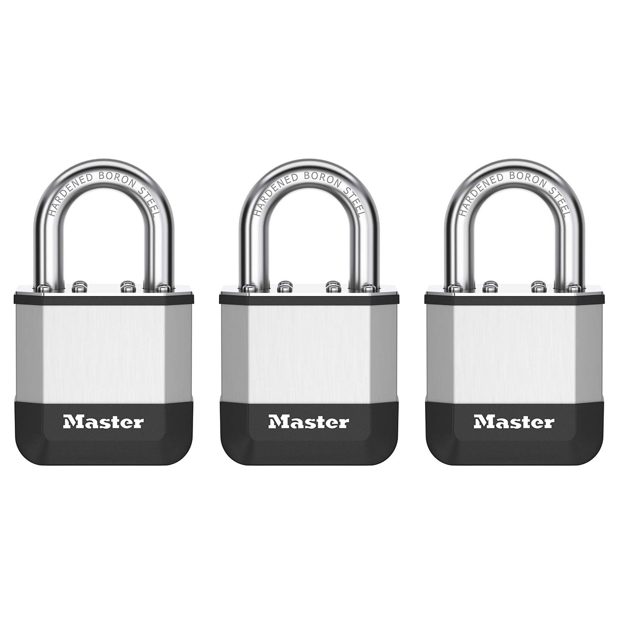 Master Lock Elite™ 45 mm kłódka, pałąk 25 mm (Opak. 3)
