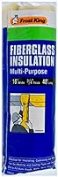 Frost King SP1 Fiberglass Insulation Roll 16" x 3/4" x 48" - Fire Retardant Multi-Purpose for Pipes, Ducts, Auto Hoods