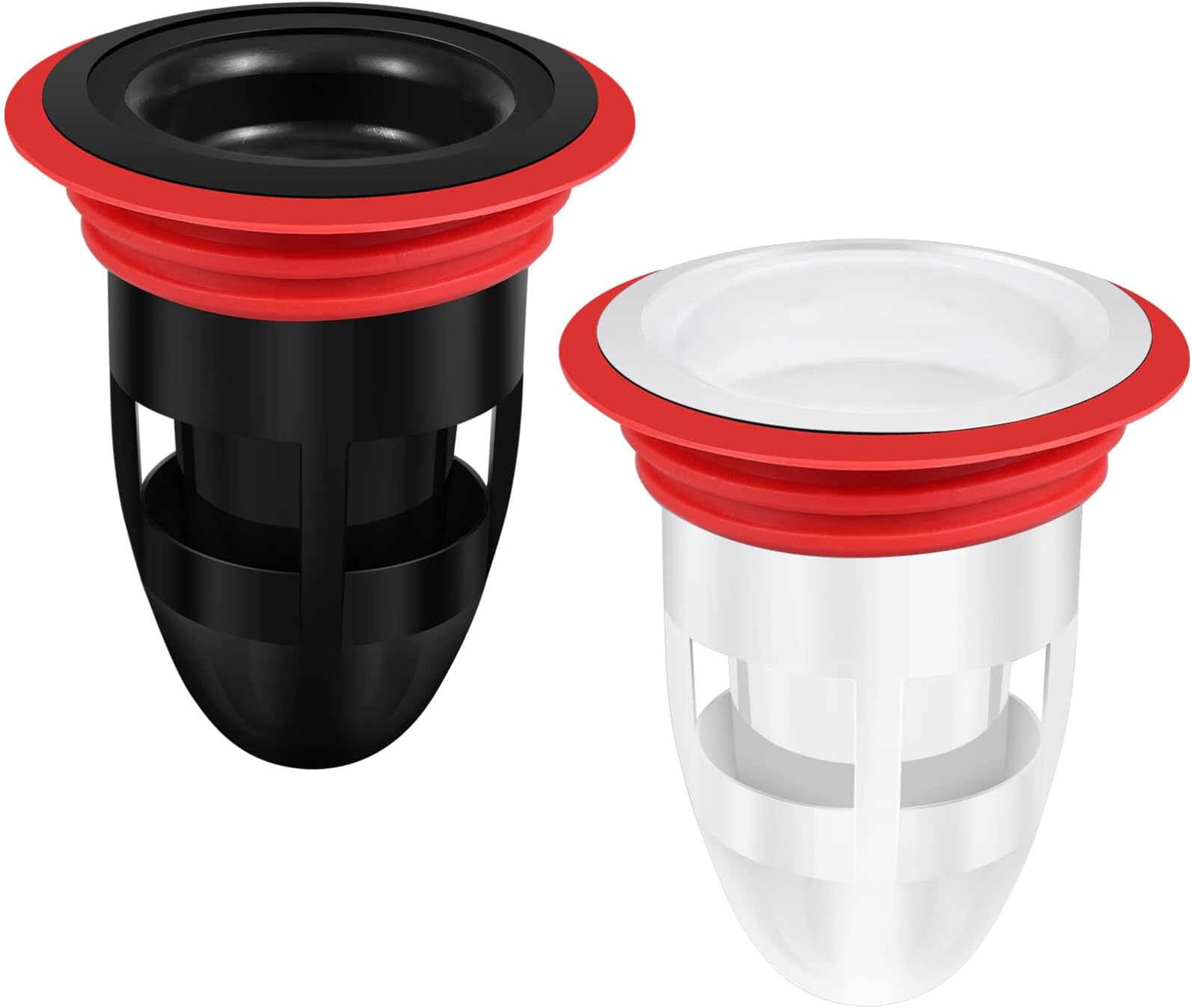 Vosarea 2PCS Shower Floor Drain Backflow Preventer Sewer Core Anti-Odor Plug for Kitchen Bathroom