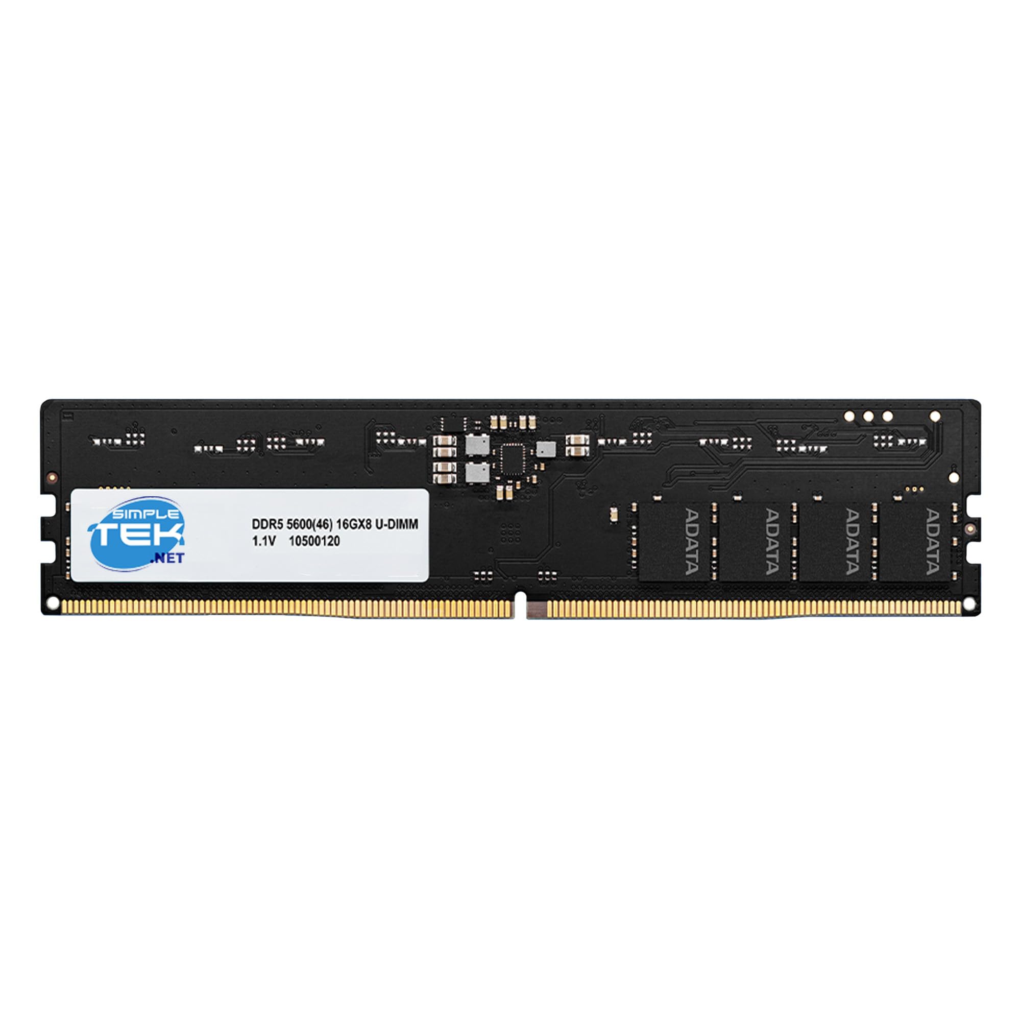 SIMPLETEK - Memoria RAM 16GB DDR5 5600 MHz - PC5-44800 - Módulo DIMM para ordenador de sobremesa PC