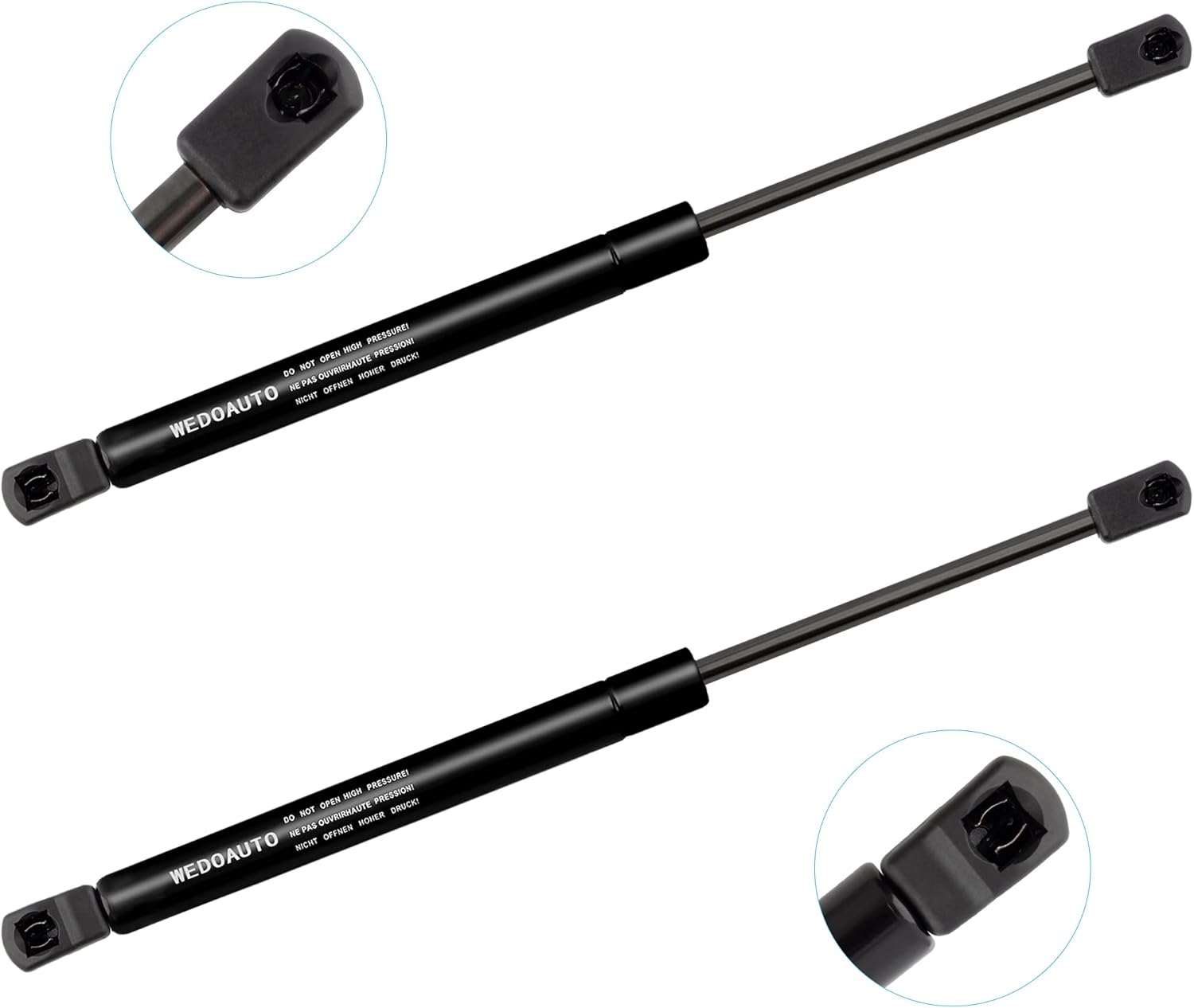 Qty2 Lift Supports Gas Struts Damper Shocks Fits for Ford Explorer 2005 4.0L 4.6L, for Mercury Mountaineer 2005-2007 4.0L 4.6L Rear Glass Window 2L2Z7842105AA, 3L247842104AA, 6624, PM3103