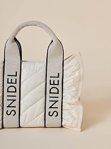 Amazon | フリルキルティングロゴバッグ SWGB245609IVRF | ハンドバッグ