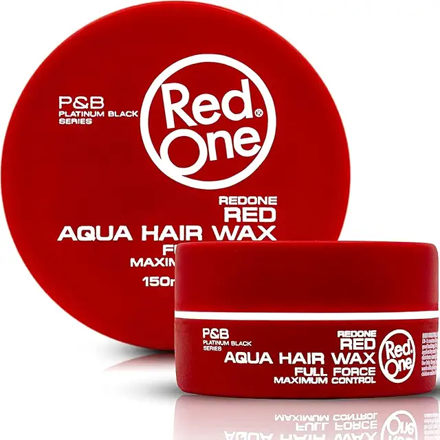 RedOne Hair Wax 150ml | Ultra Hold Edge Control | Strawberry Fragrance | Cire à Cheveux