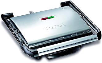 Tefal Inicio Panini Grill, 2000 Watts, Multi-Colour, Stainless Steel/Plastic, Gc241D28."Min 1 year manufacturer warranty"
