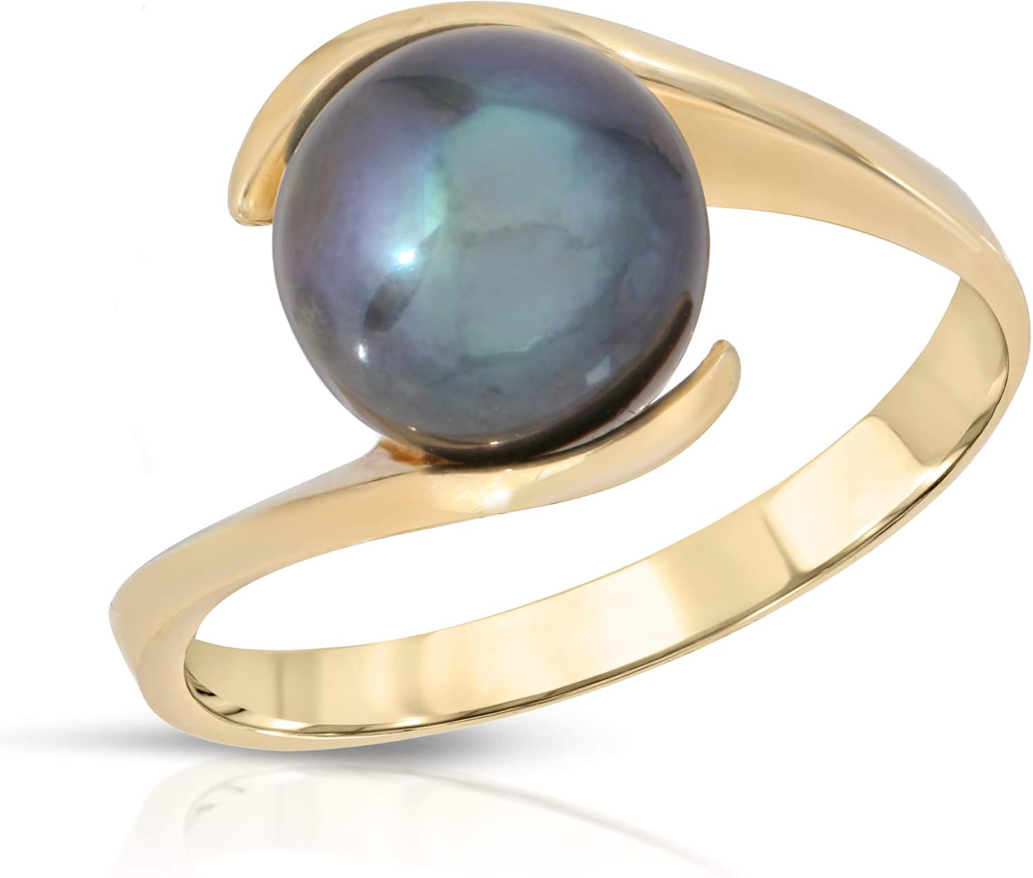 Regalia Cultured Pearl Ring 14K Yellow Gold - Size 7