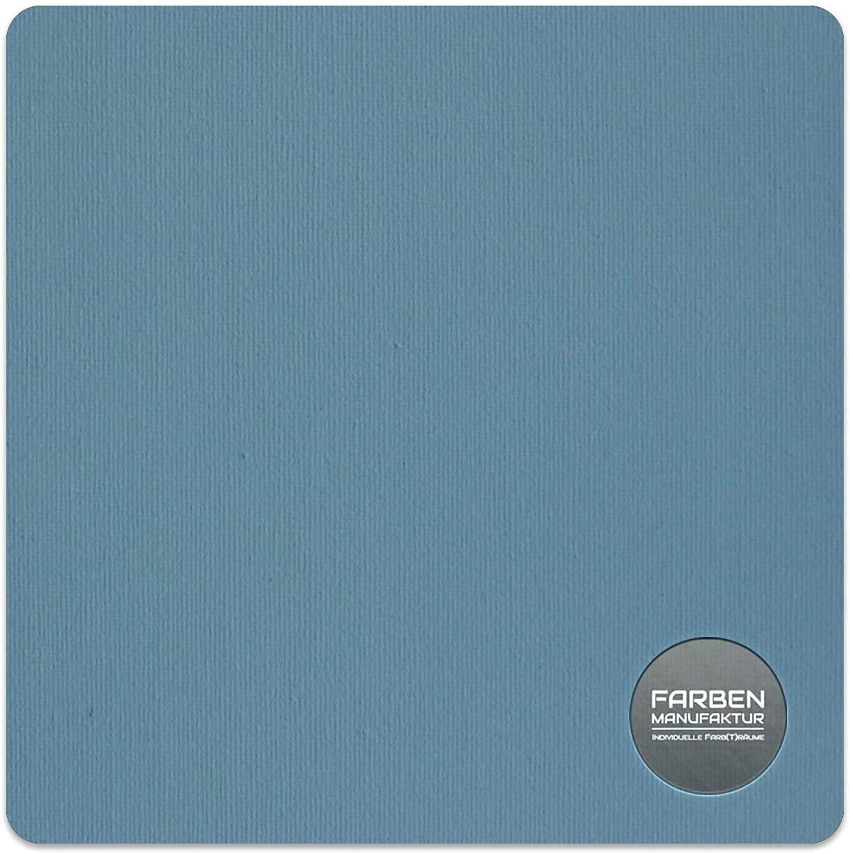 Pintura brillante de látex, pintura de emulsión, pintura de interior con purpurina, para paredes de interior (20 l, azul y gris)
