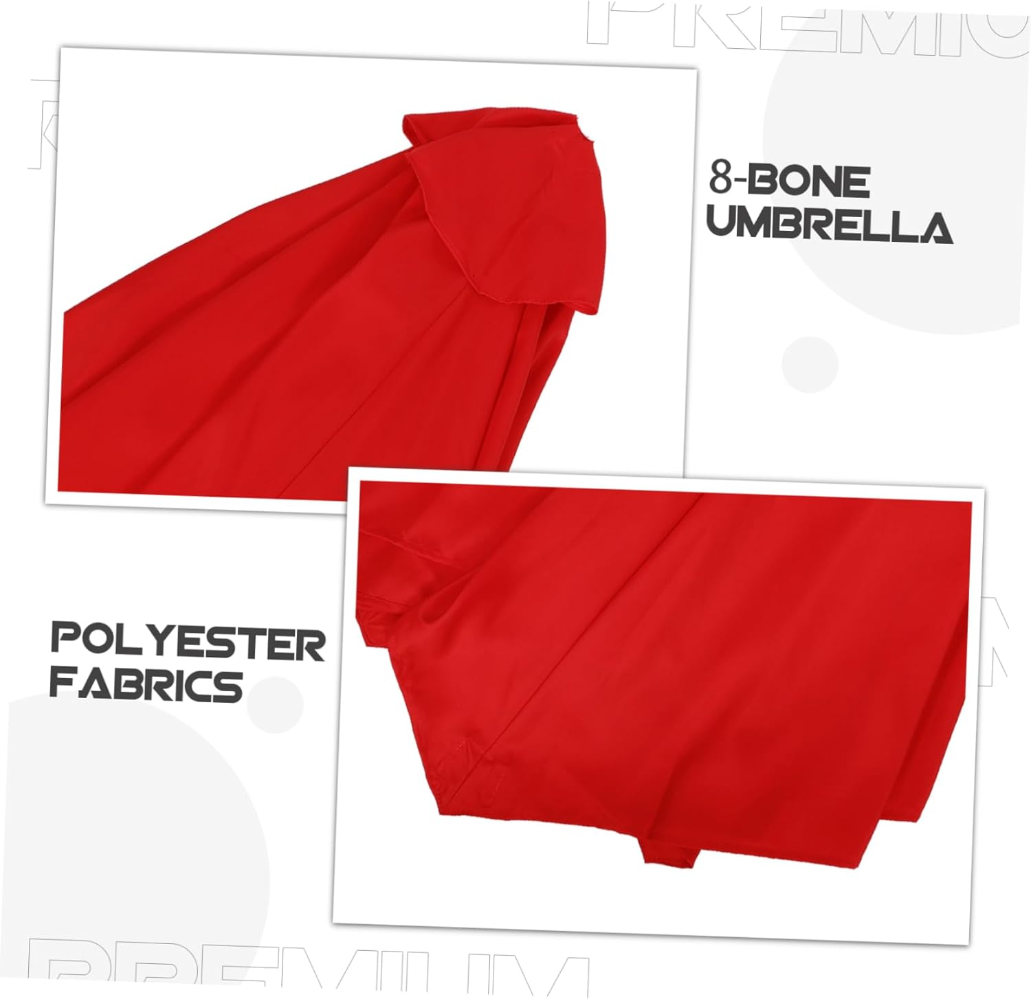 Umbrella Simple Canopy Replacement Fabric Outdoor Umbrella Replacement Canopy for Patio