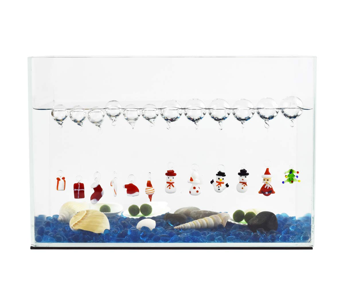 SLOCME Aquarium Weihnachten Schneemann Mit Glocke D Produktbild-Vorschau 8