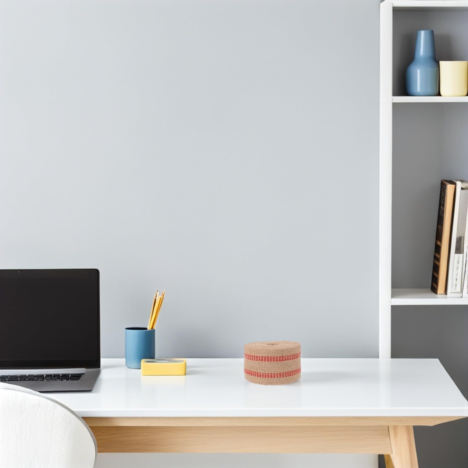 DOITOOL Iuta Per Lavori Artigianali Fettuccia Di Iuta Naturale Per Riparazione Mobili Nastro Di Per Imballaggio e Decorazioni