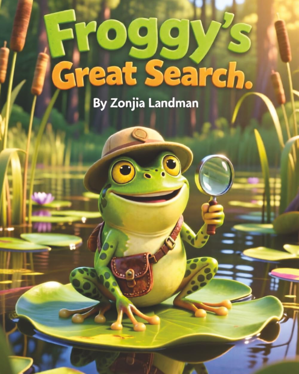 Froggy's Great Search: Frog and Lily, Toddler storybook, Books about loneliness, Books about loneliness, Animals of the pond, Social emotional learning (SEL)