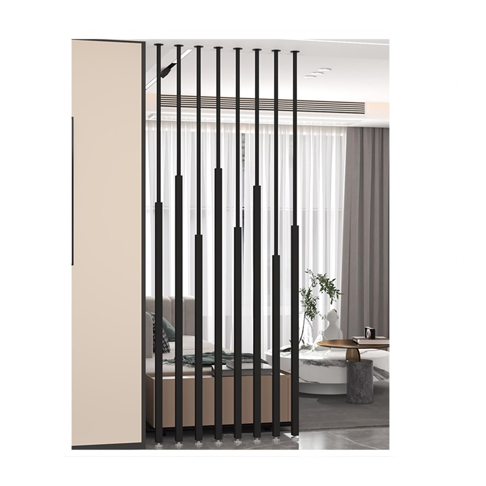 Cloisons de séparation de pièce lot de 8 panneau amovible moderne entrée restaurant